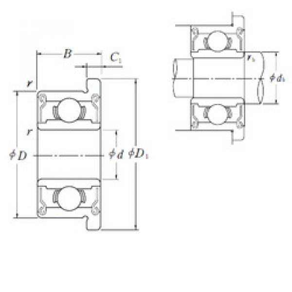 Подшипник F605DD NSK #1 image