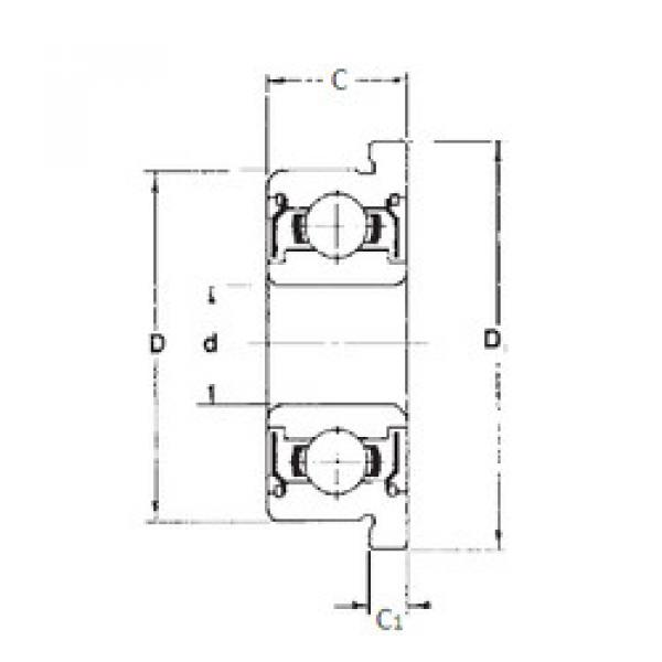 Подшипник F601XZZ FBJ #1 image