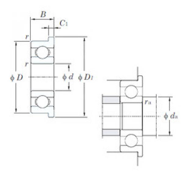 Подшипник F608 KOYO #1 image