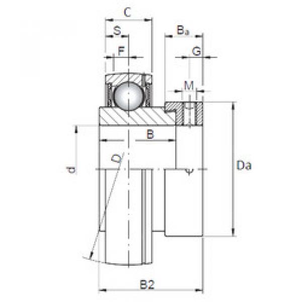 Подшипник FD204 CX #1 image