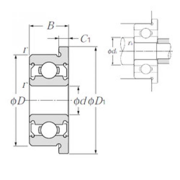 Подшипник FL604ZZ NTN #1 image