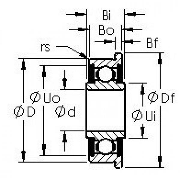 Подшипник SFRW1810-TT AST #1 image