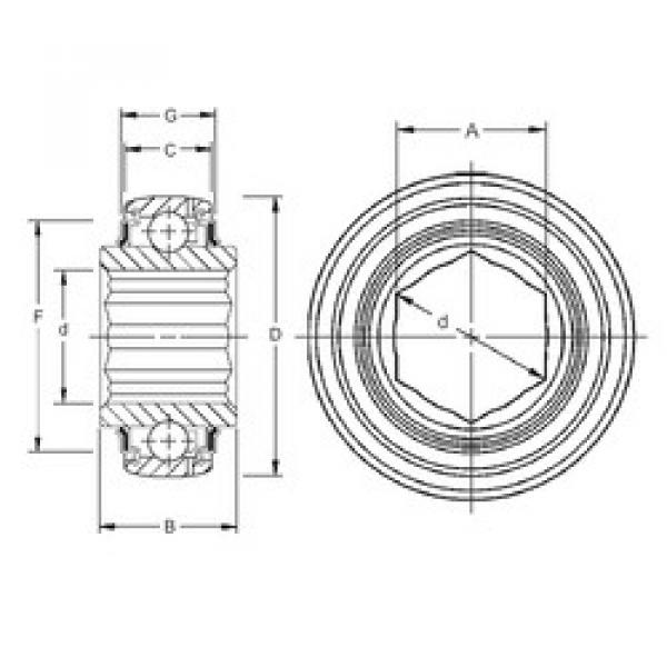 Подшипник G206KRRB6 Timken #1 image