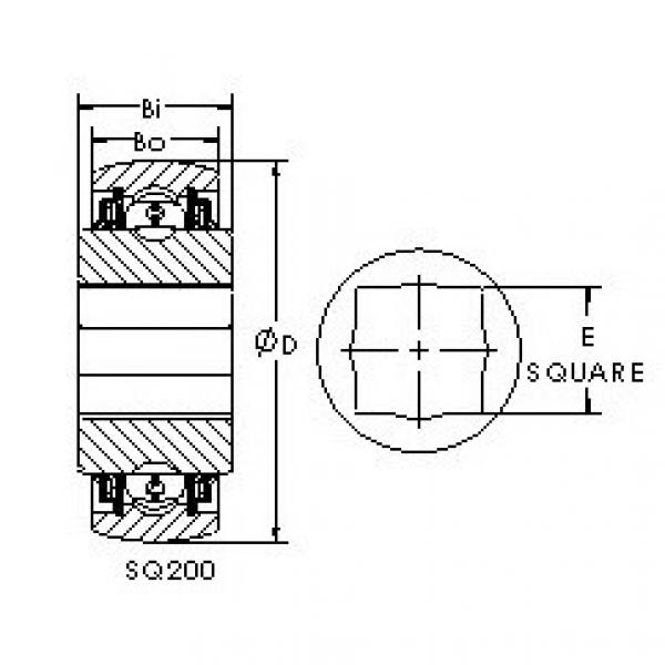 Подшипник SQ208-102X AST #1 image