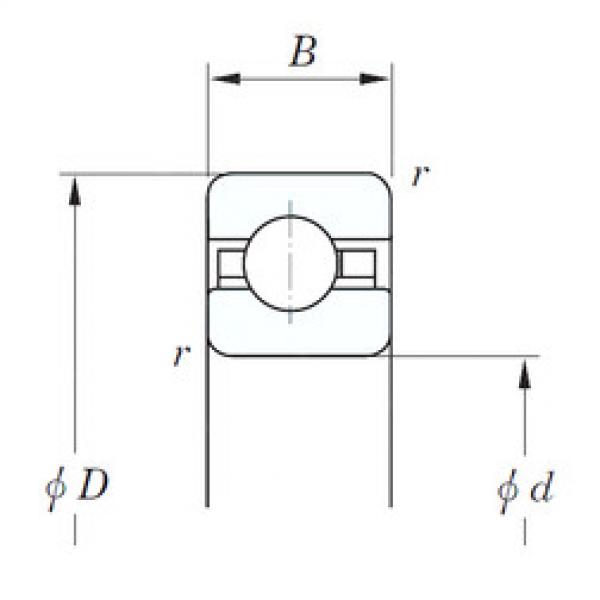 Подшипник KBC090 KOYO #1 image