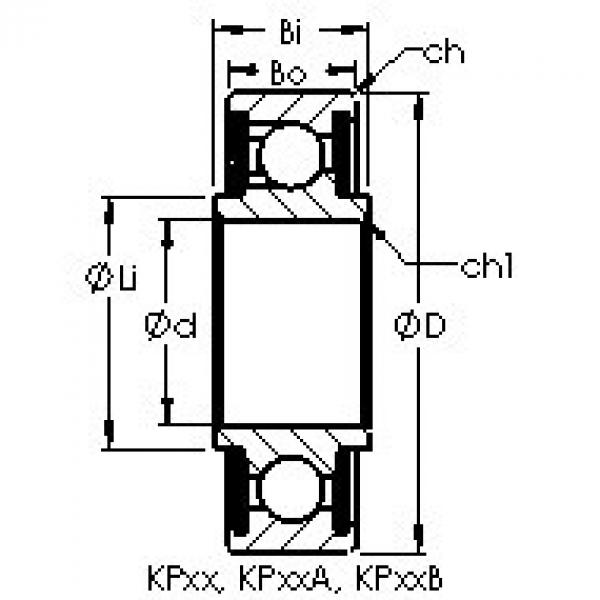 Подшипник KP47B AST #1 image