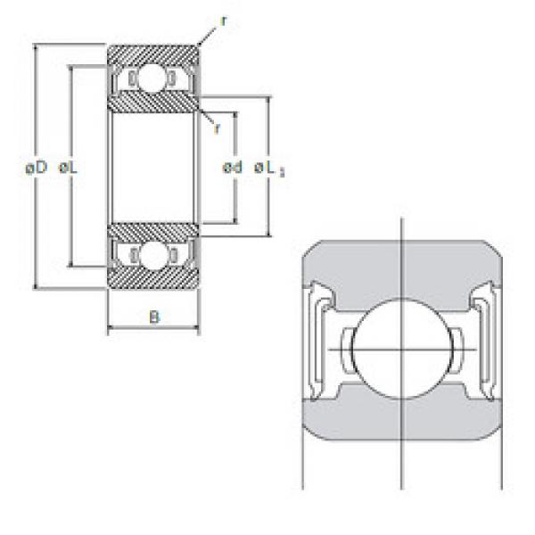 Подшипник L-1060DD NMB #1 image