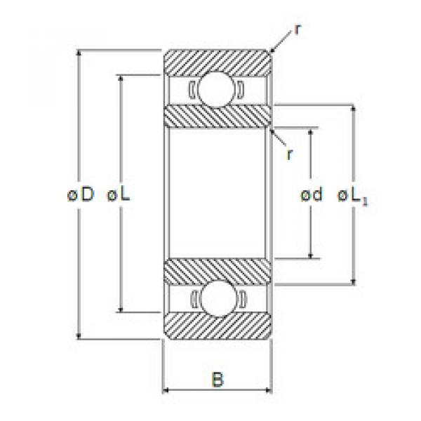 Подшипник L-1790 NMB #1 image