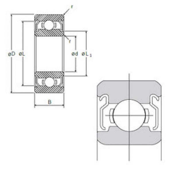 Подшипник L-1680KK NMB #1 image