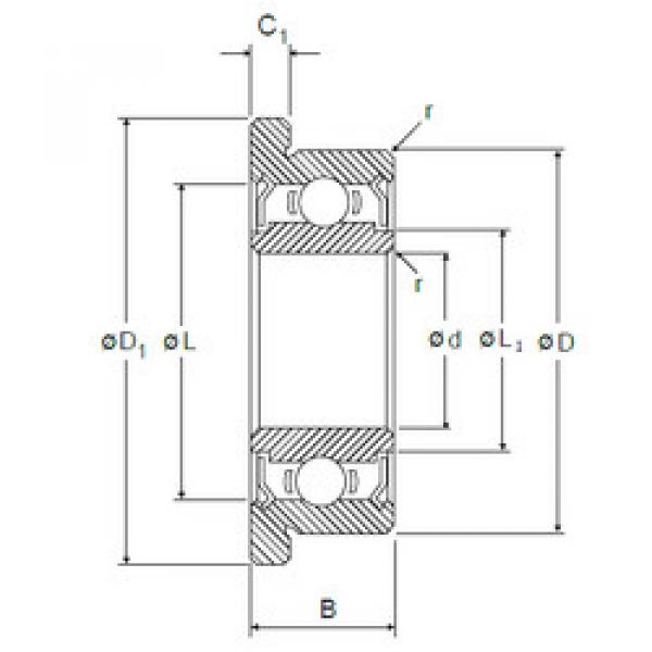 Подшипник RIF-418ZZ NMB #1 image