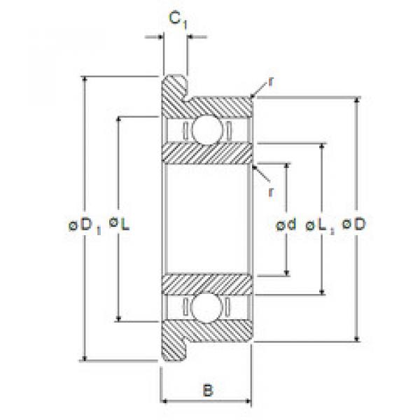 Подшипник LF-850 NMB #1 image