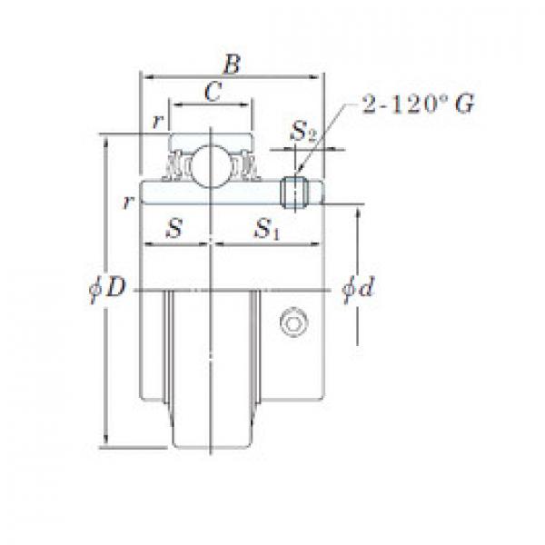 Подшипник RB201-8 KOYO #1 image