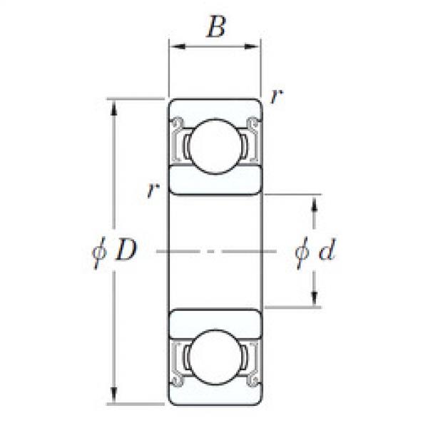 Подшипник SE 6001 ZZSTPRB KOYO #1 image