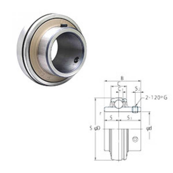 Подшипник UC201-8 FYH #1 image