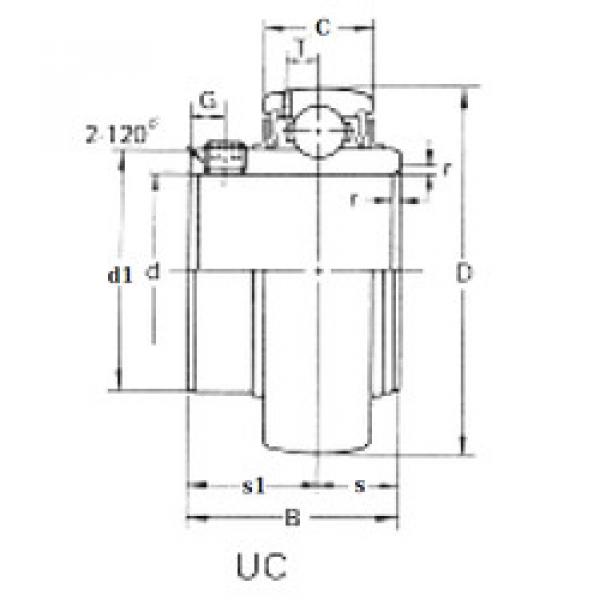 Подшипник UC305 CRAFT #1 image