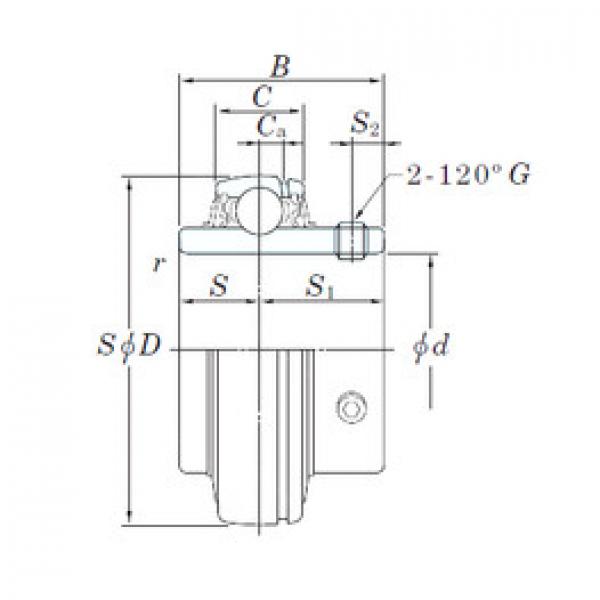 Подшипник UC209S6 KOYO #1 image