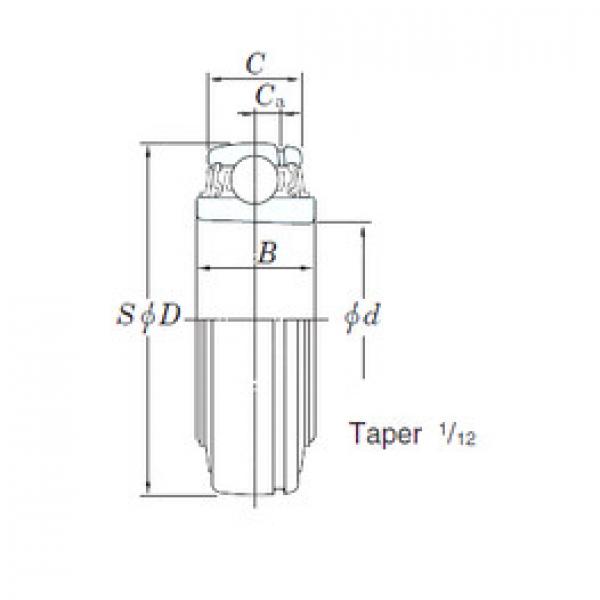 Подшипник UK218 KOYO #1 image