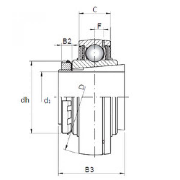 Подшипник UK207+H2307 CX #1 image