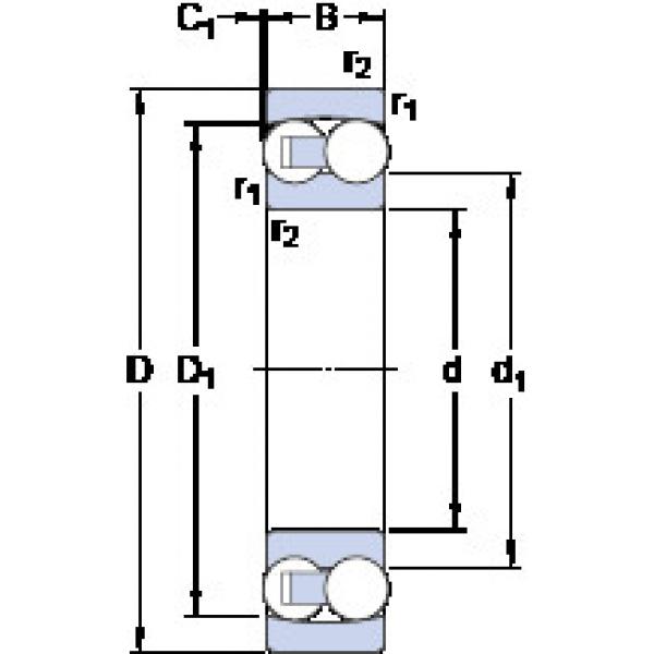 Подшипник 1318 SKF #1 image