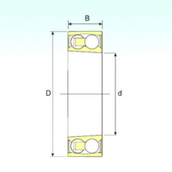 Подшипник 2208-2RSKTN9 ISB #1 image