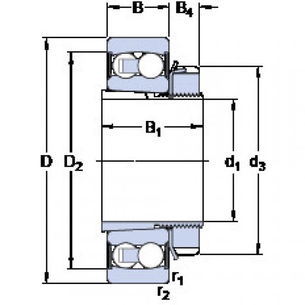 Подшипник 2308 E-2RS1KTN9 + H 2308 SKF #1 image