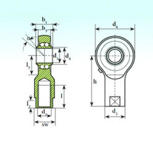 Подшипник TSF 10 BB-E ISB #1 image