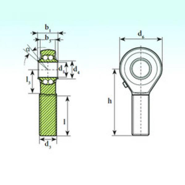 Подшипник TSM 12 BB ISB #1 image