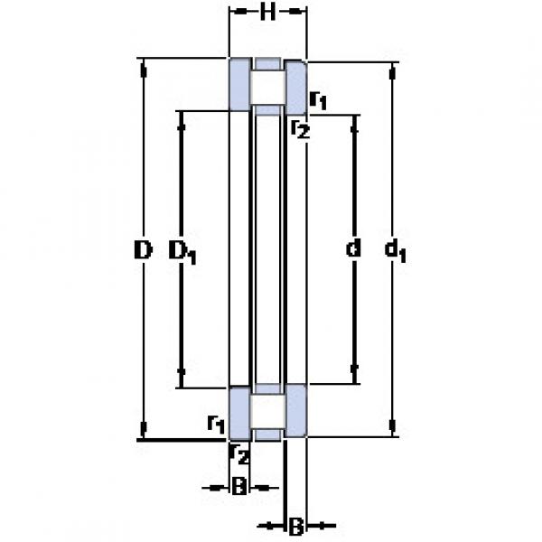 Подшипник 81244 M SKF #1 image