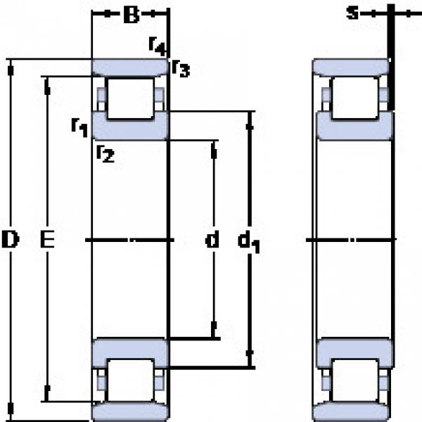 Подшипник N 316 ECM SKF #1 image