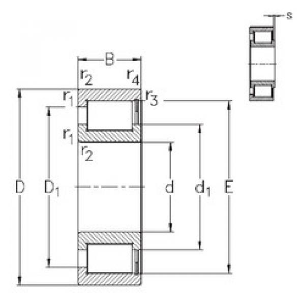 Подшипник NCF28/800-V NKE #1 image