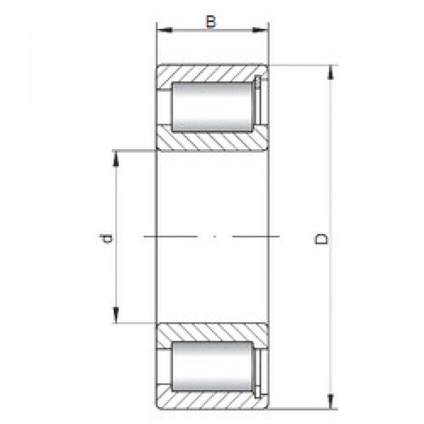 Подшипник NCF2996 V ISO #1 image