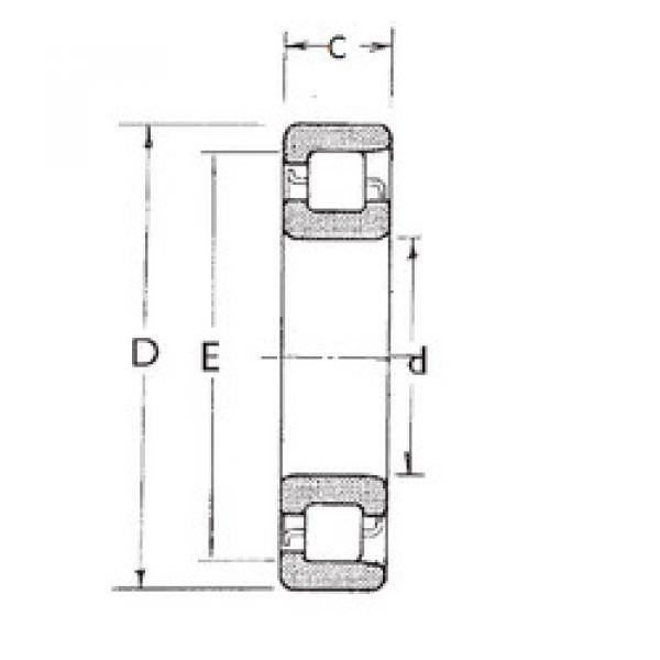 Подшипник NF308 FBJ #1 image