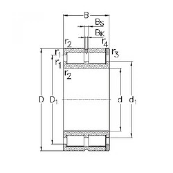 Подшипник NNC4964-V NKE #1 image