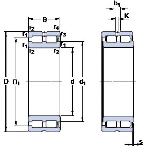 Подшипник NNCF 4930 CV SKF #1 image