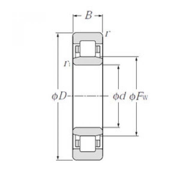 Подшипник NU2220 NTN #1 image