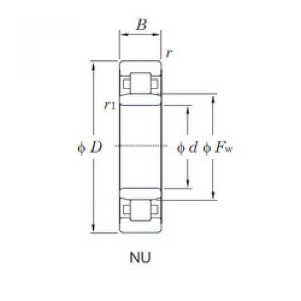 Подшипник NU213 KOYO #1 image