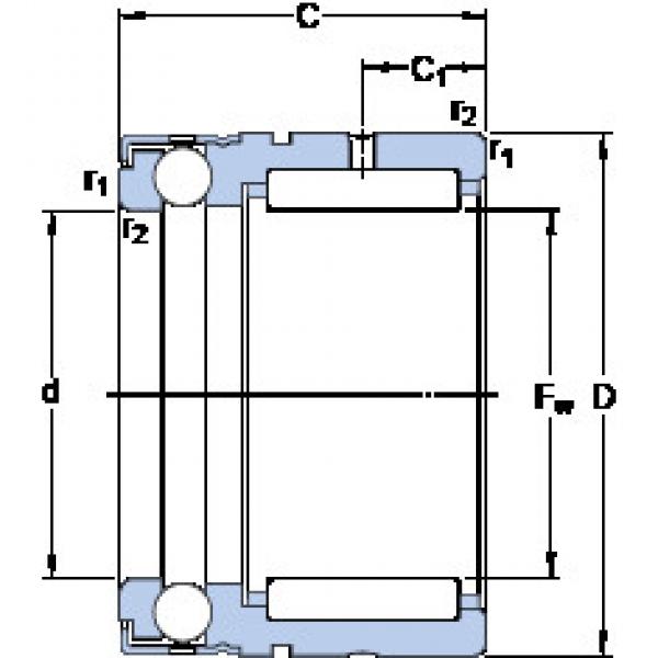 Подшипник NX 10 SKF #1 image