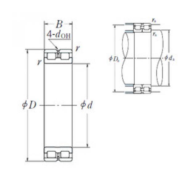 Подшипник RSF-4820E4 NSK #1 image