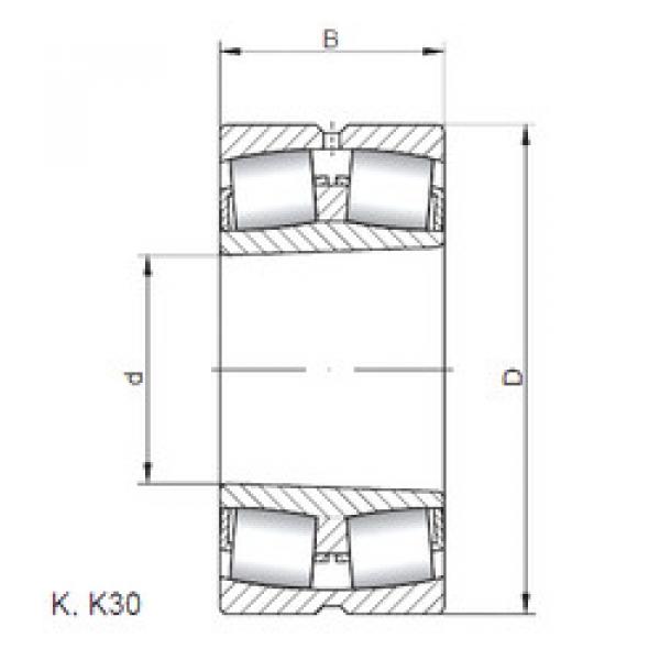 Подшипник 22344 KCW33 CX #1 image