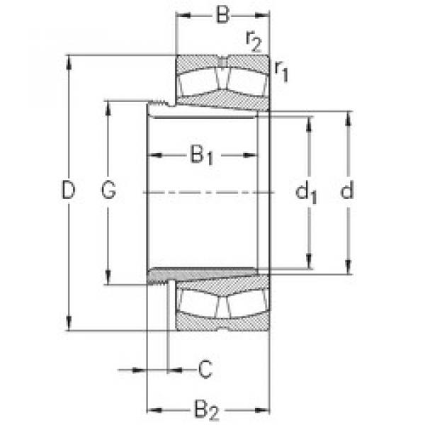 Подшипник 239/900-K-MB-W33+AH39/900 NKE #1 image