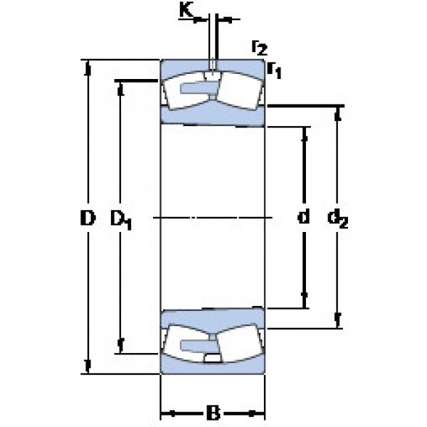 Подшипник 238/1060 CAKMA/W20 SKF #1 image