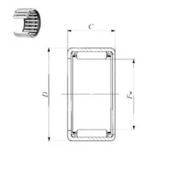 Подшипник BA 116 Z IKO #1 image