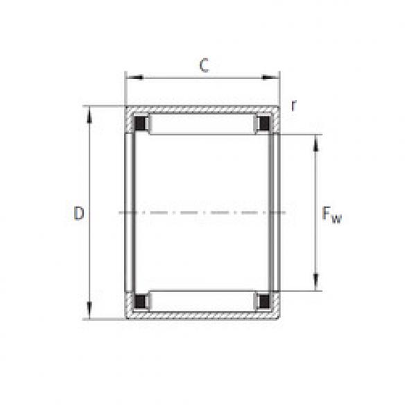 Подшипник HK5520 INA #1 image