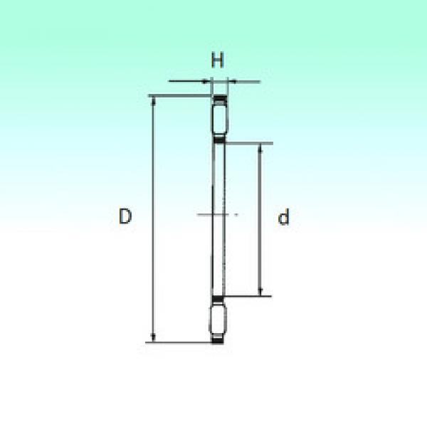 Подшипник AXK 0619 TN NBS #1 image