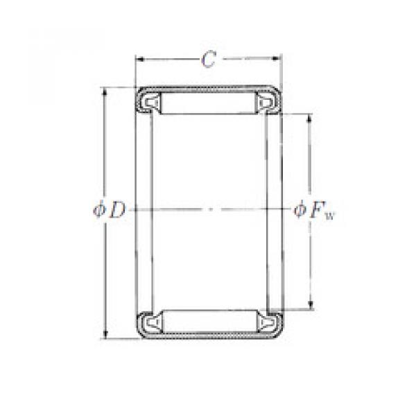 Подшипник JH-812 NSK #1 image