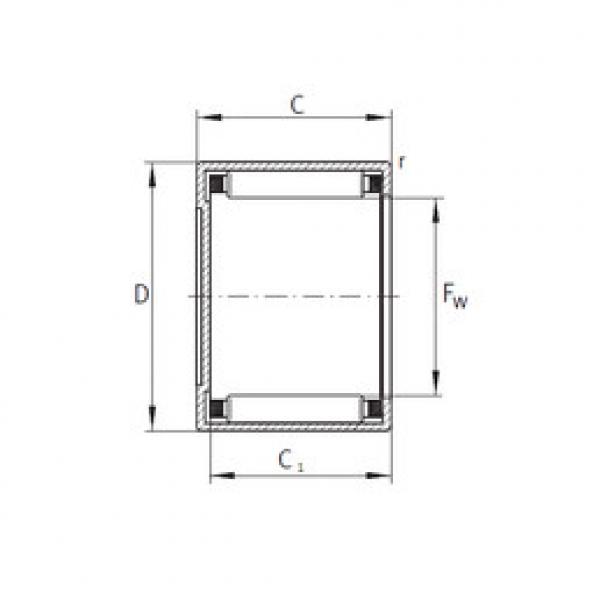 Подшипник BCE208 INA #1 image