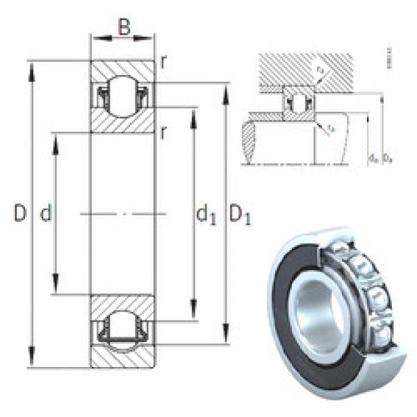 Подшипник BXRE303-2RSR INA #1 image