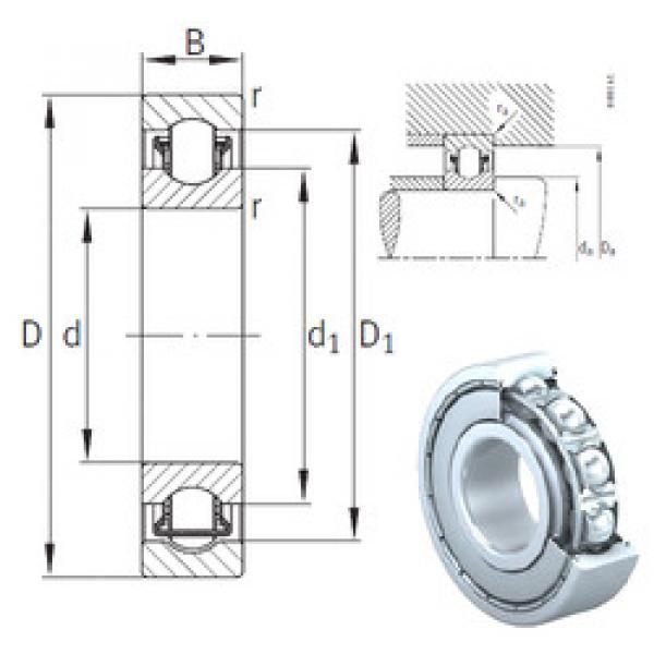 Подшипник BXRE205-2Z INA #1 image