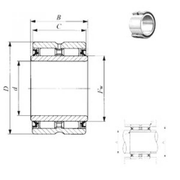 Подшипник GBRI 183020 UU IKO #1 image