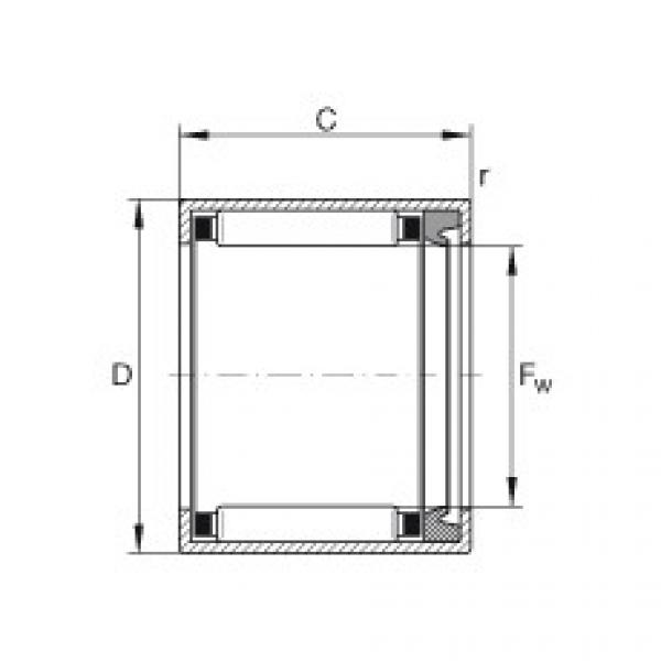 Подшипник HK3518-RS INA #1 image